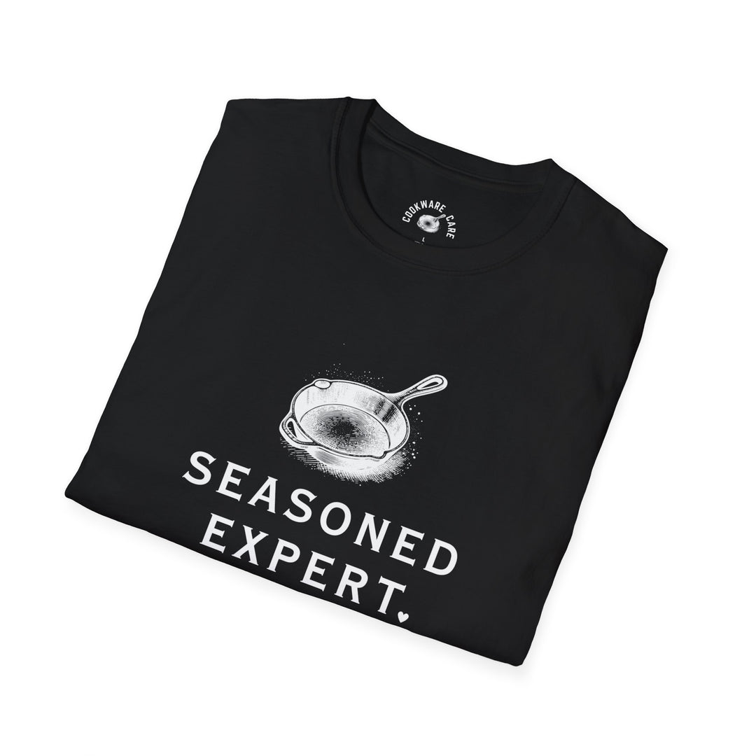 "Seasoned Expert" - Cookware Care T-Shirt