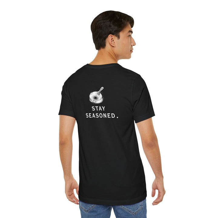 (5) Cooking T-Shirt - Stay Seasoned, Gift for Chefs, Cooking Tee, Kitchen Lover's Apparel, Foodie Gift