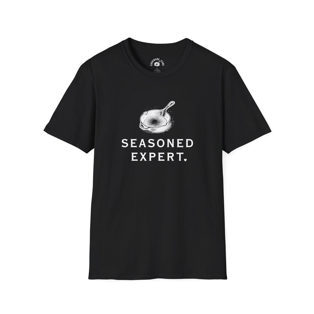 "Seasoned Expert" - Cookware Care T-Shirt