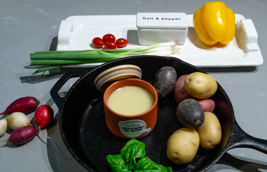 Cast Iron & Carbon Steel Cookware Seasoning Solutions – Cookware Care